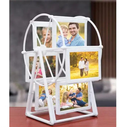 Personlized Windmill Table Top Rotating Ferris Wheel Picture Frame With Your 12 Picturs