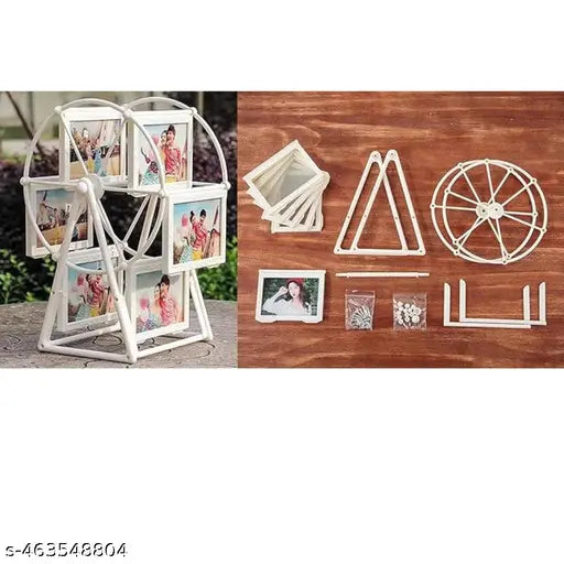 Personlized Windmill Table Top Rotating Ferris Wheel Picture Frame With Your 12 Picturs