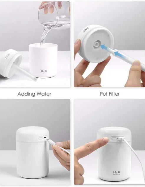 Humidifier for Room Moisture, Aroma Diffuser for Home, Mist Maker, Cool Mist Humidifier